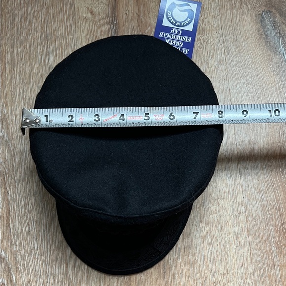 Handmade Authentic Greek Fisherman’s Cap Black NWT Size 7 1/8 - Picture 15 of 16